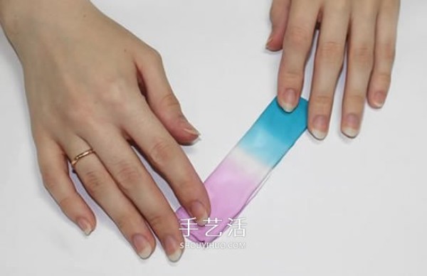 How to make gradient color with ultra-light clay and color spectrum of gradient color