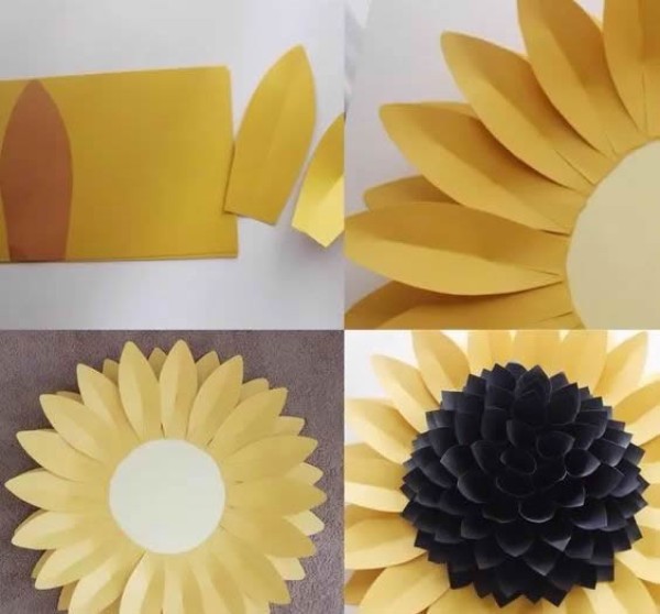 How to make handmade paper flowers with many beautiful paper flowers with complete illustrations