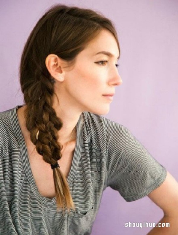 Nine beautiful and greasy braided hairstyles that can be quickly DIYed