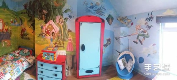 90 fairy tale painted childrens rooms with super touching story backgrounds! 