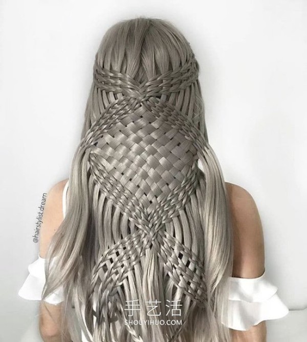 German Girls DIY Amazing Hairstyles Like Complex Crochet Patterns