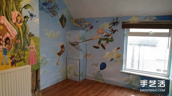 90 fairy tale painted childrens rooms with super touching story backgrounds! 