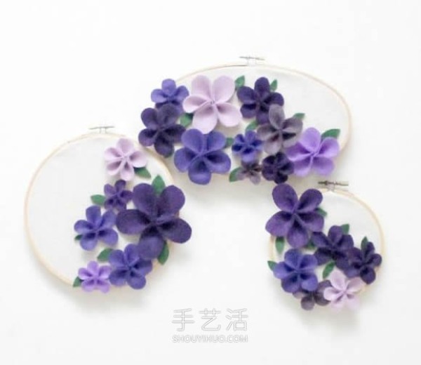 16 charming handicraft decorations made by DIY with various flowers