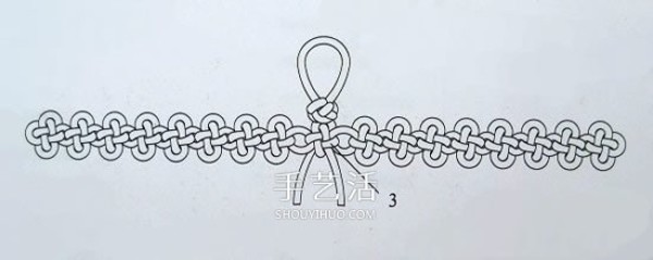 Illustrated steps for weaving a Ruyi fan, how to make a handmade Ruyi fan with Chinese knots