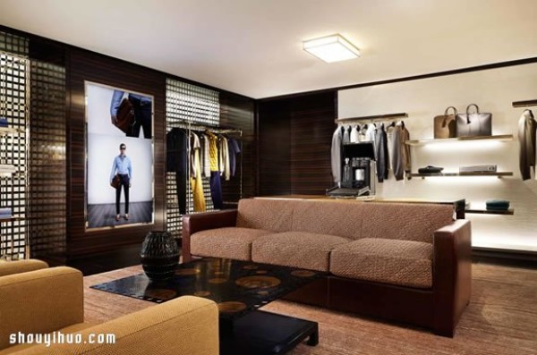 Louis Vuitton Paris Avenue Montaigne store decoration and layout design