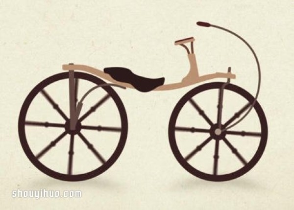 Understand the evolution of bicycle appearance in one minute