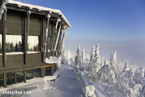 The most breathtaking and perfect view from the Eagle View Suite at the Finnish Hotel