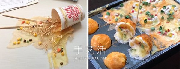 The taste of simplicity and happiness! 74-year-old Osaka Grandpas 3D Japanese paper food model