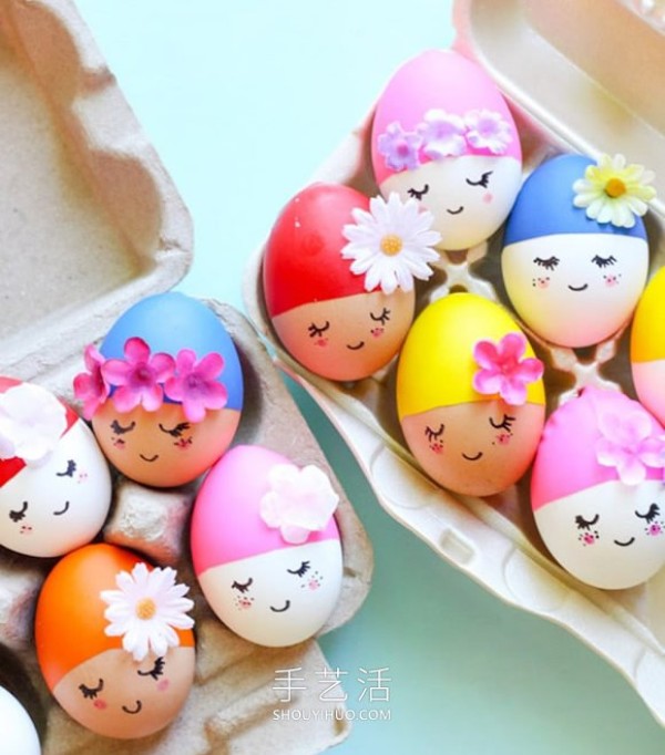 45 Creative Designs to Transform Regular Eggs into Easter Eggs