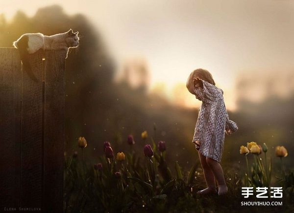 Appreciation of heart-warming photography of a cute little boy and animals