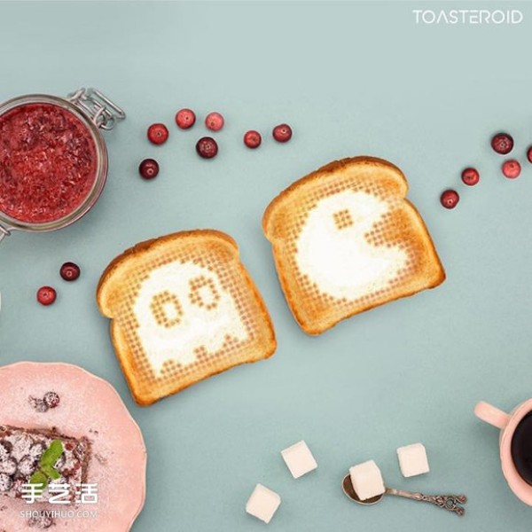 Toasteroid Smart Toaster Brands Golden Sweet Words with One Finger