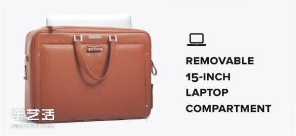 Creative briefcase design doubles the convenience of getting items! 