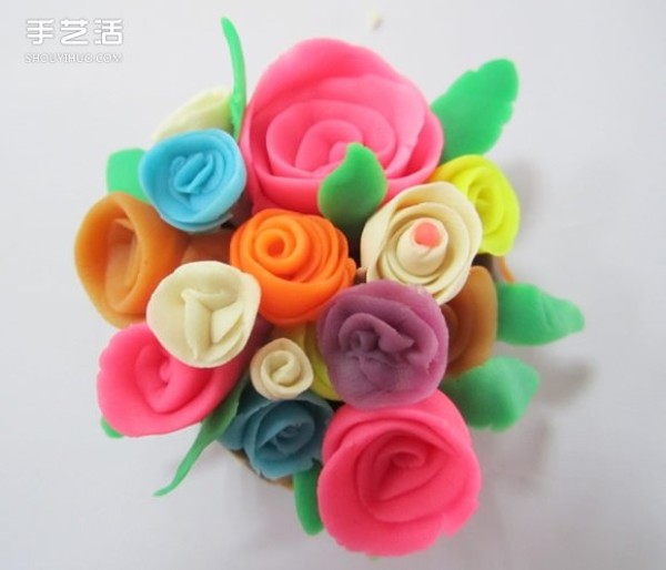 How to make a rose made of plasticine, a tutorial on how to make a rose with plasticine