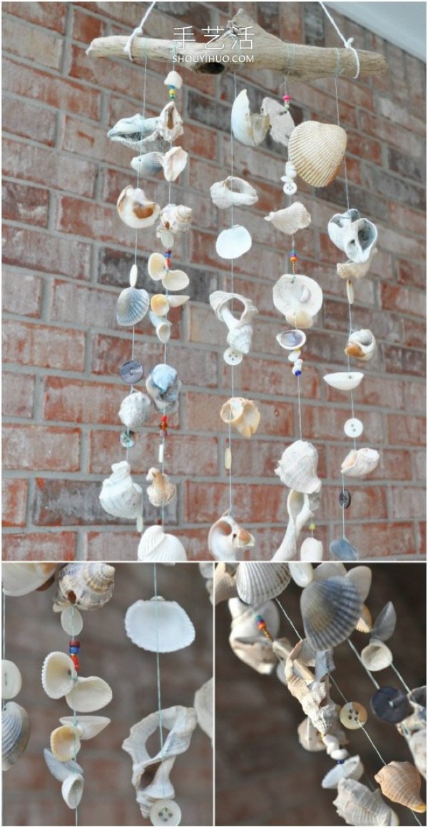 Reuse old waste! Tutorial on homemade creative spring wind chimes