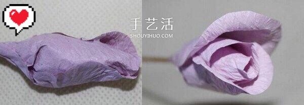 How to make roses from wrinkled paper/old wrapping paper, the shape is very realistic! 