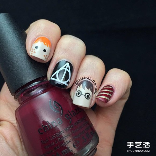 Harry Potter nail polish! Does it make magic after applying it? 