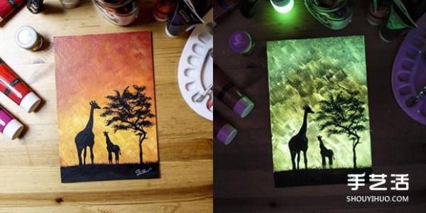 The art of not giving up day and night! Criscos luminous dream creative paintings