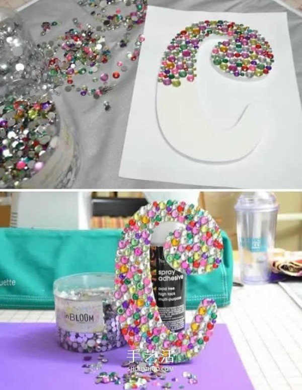 Too many creative DIY productions of letter decorations, save them for later use! 