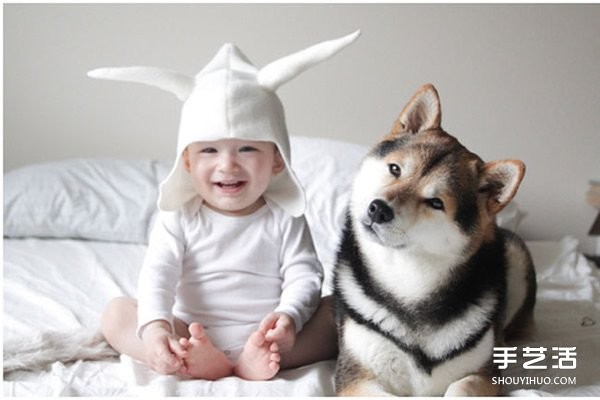 Photography of a cute little boy and his best dog friend