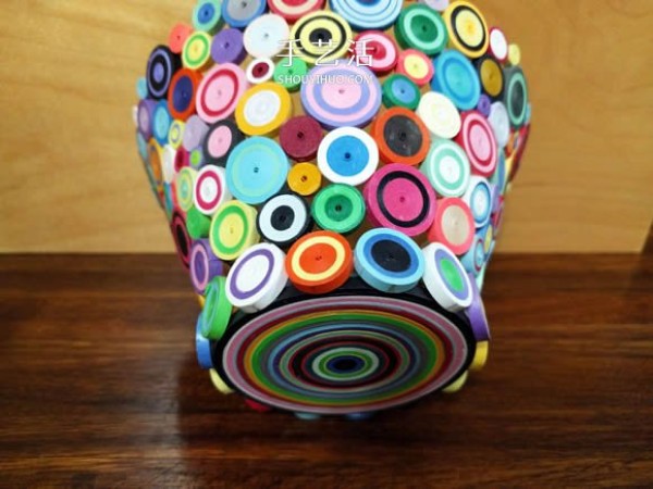 Handmade paper bowls, exquisite and fashionable decorative ornaments! 