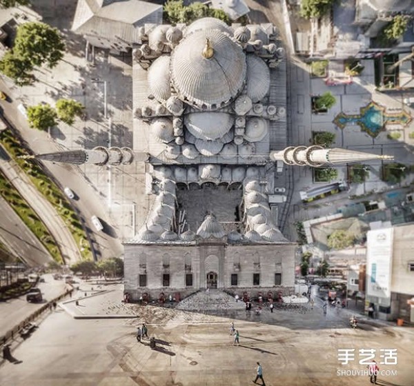 Photography of Surreal Istanbul that flips the city