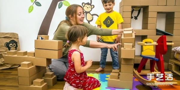 Eco-friendly building blocks edo can create a childs own paradise with both hands