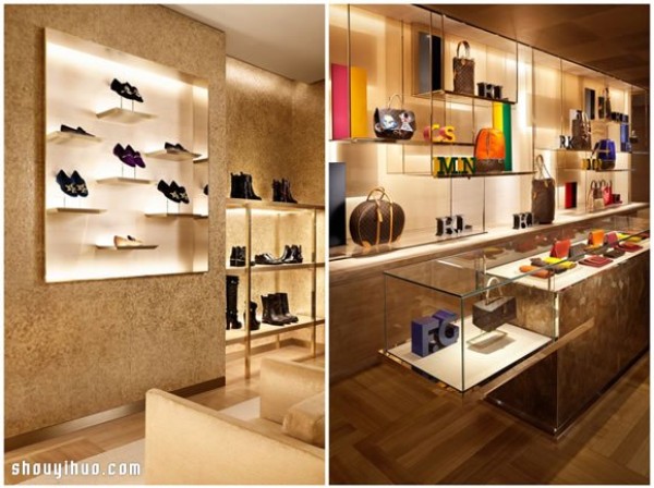 Louis Vuitton Paris Avenue Montaigne store decoration and layout design