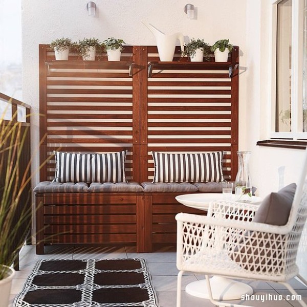 8 Simple and Practical Ways to Decorate and Decorate a Literary and Fresh Small Balcony