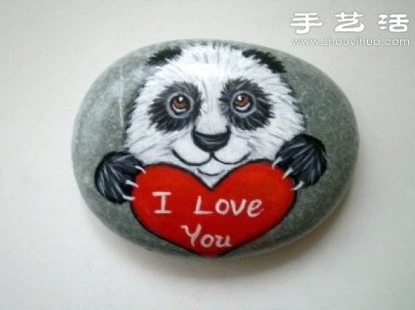 Creative DIY exquisite stone-painted handicrafts