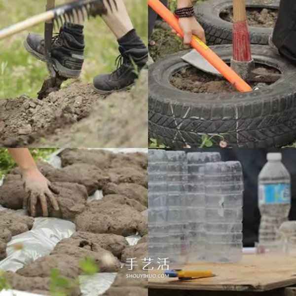 Advocate to protect the environment! This 70-year-old man collects garbage to build a house