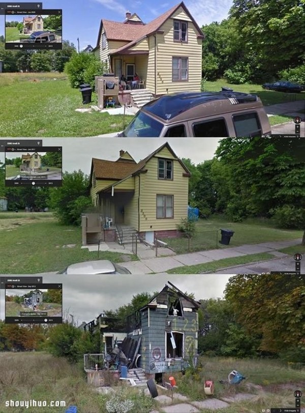 Watch the rise and fall of Detroit communities with Google Street View