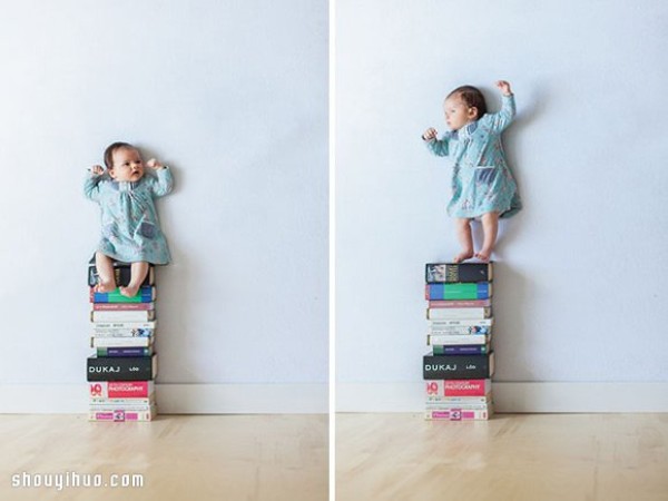 Creative baby photography that is endlessly memorable without using PS! 