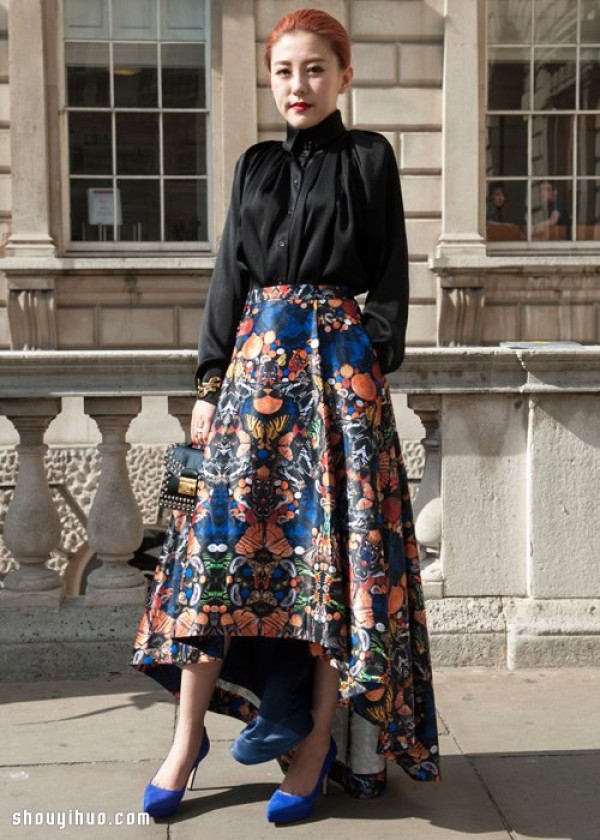 Maxi Skirt exudes charming charm in floor-length long skirts