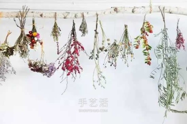 Four ways to make dried flowers, DIY beautiful gift ornaments by hand