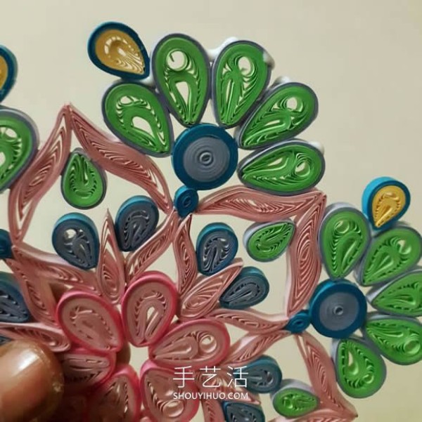 Symbolizes good luck and good luck! Tutorial on making paper mandala flowers