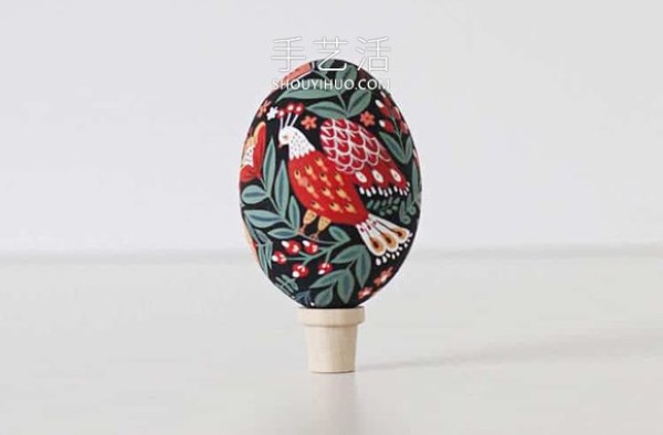 Wooden Easter eggs with the fragrance of birds and flowers! Full of Uzbek style