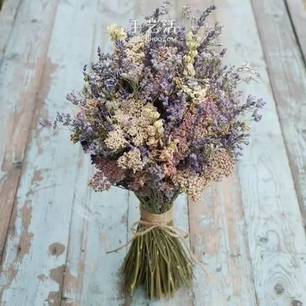 Four ways to make dried flowers, DIY beautiful gift ornaments by hand