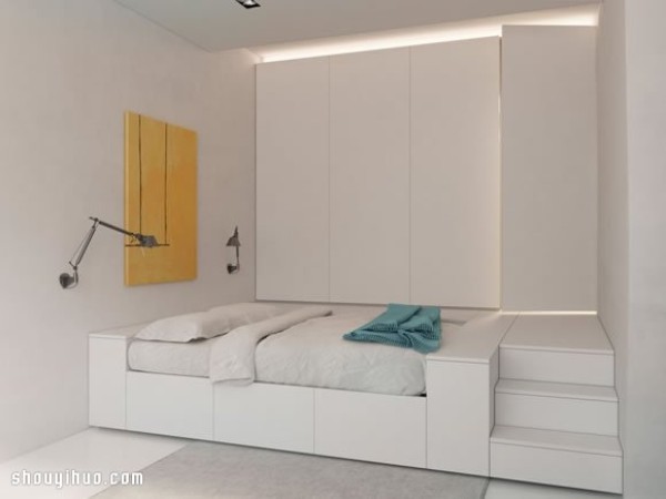 Home decoration design that utilizes a small space of 60 square meters to the extreme