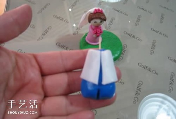 How to make a soft clay wedding doll, very beautiful wedding decorations