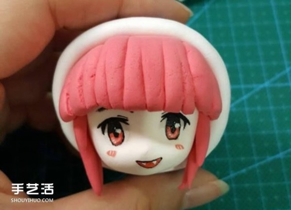 Clay DIY Daughter of Darkness Annie cute girl doll clay production