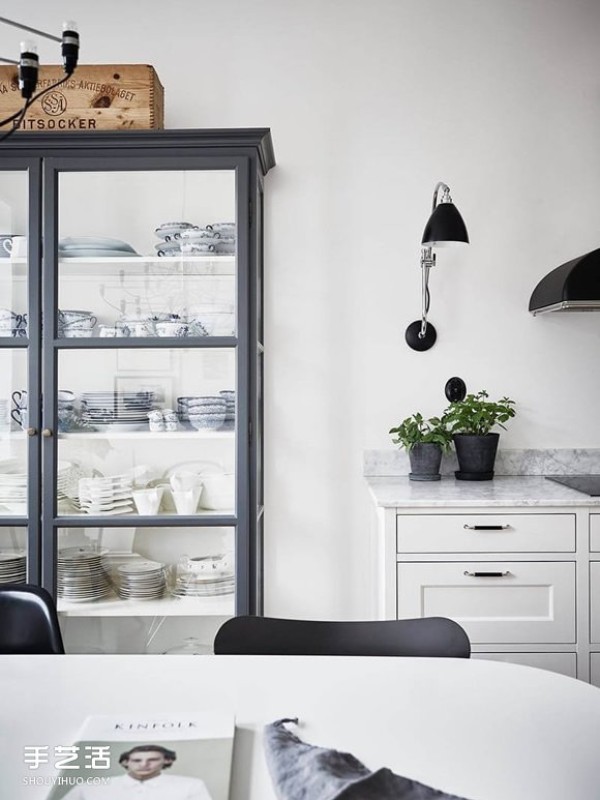 From now on you will fall in love with cooking: Nordic simple style kitchen design