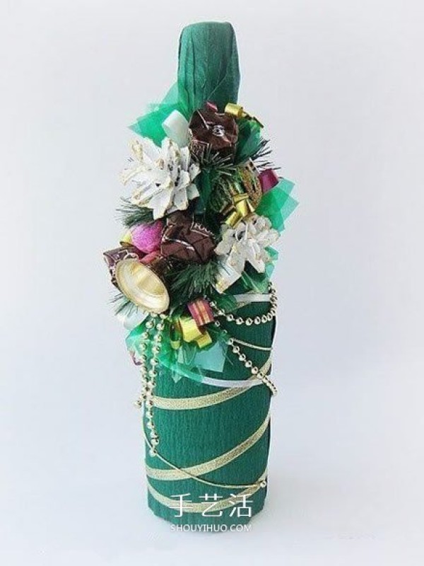 DIY methods for champagne gifts, packaging methods for holiday gifts and champagne