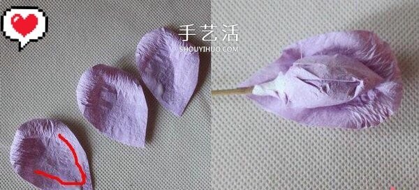 How to make roses from wrinkled paper/old wrapping paper, the shape is very realistic! 