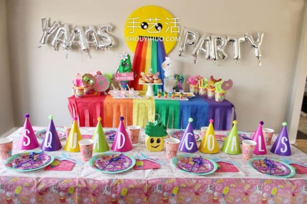 DIY non-woven smiley face! The most suitable decoration for social parties