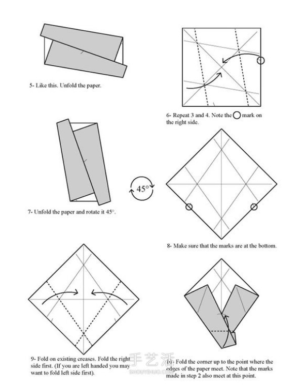 How to make bouquets from paper and folding steps for three-dimensional stars