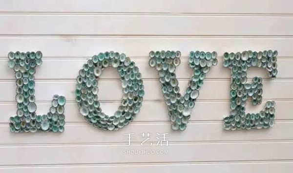 Too many creative DIY productions of letter decorations, save them for later use! 