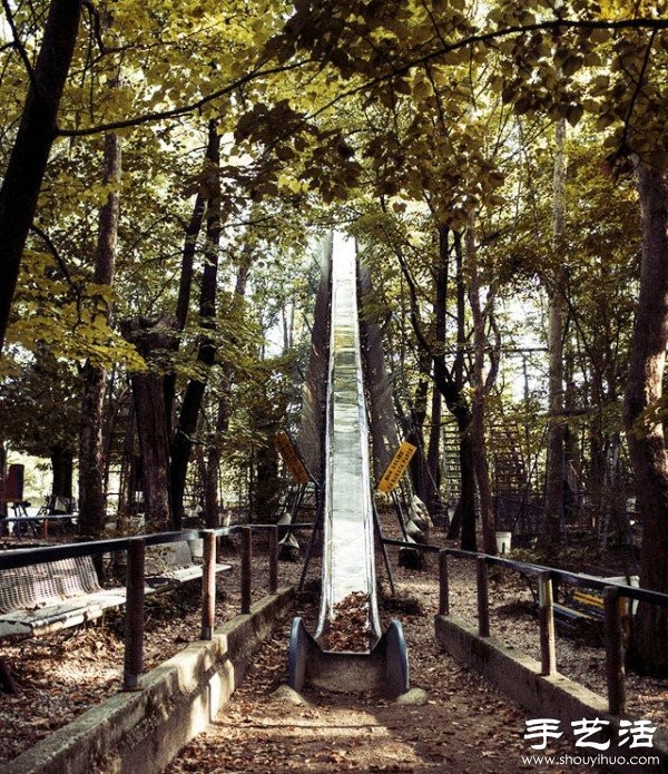 A restaurant owner spent 40 years building a childrens amusement park by hand