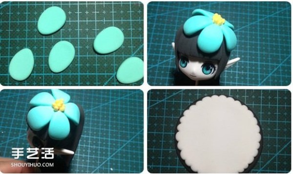 Ultra-light clay DIY production of DN Dragon Nest female archer doll figure