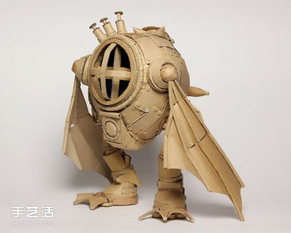 Start from schoolwork! Ohnos ultra-exquisite cardboard box model work