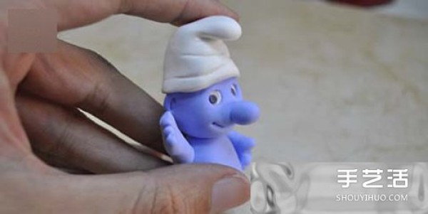 Ultra-light Clay Smurfs Making Illustrated Handmade Smurf Clay Tutorial